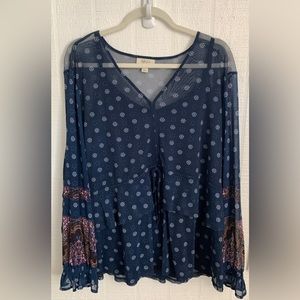 Style & Co. Blouse and Camisole 2 Piece Set Size XXL